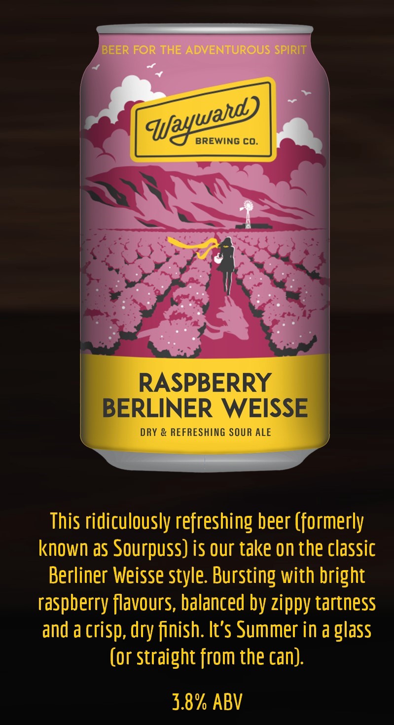 Wayward Brewing Co Raspberry Berliner Weisse